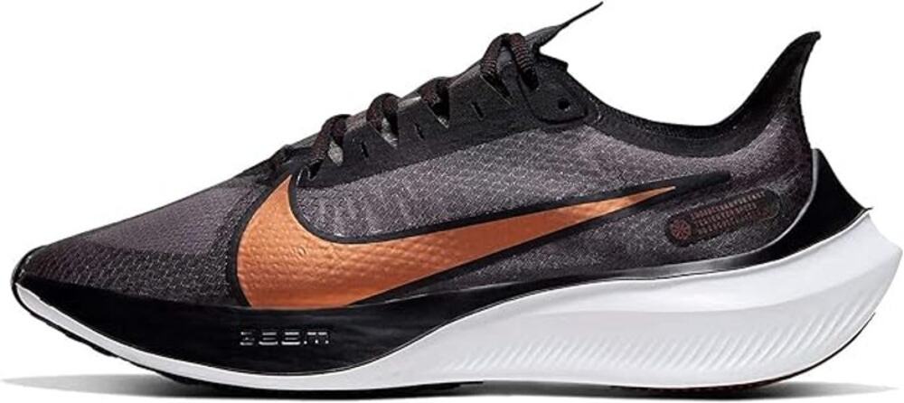 Nike Zoom Gravity Womens Size 9 Black Metallic Copper Road Running Shoes